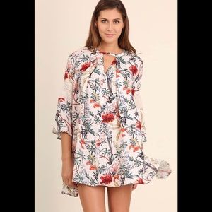 Umgee Floral Tunic/Dress - New